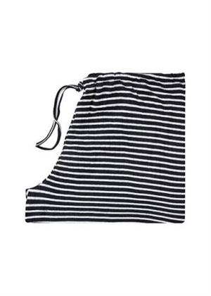 NPS Nova shorts Nps Stripes Black/Ecru Nørgaard På Strøget 